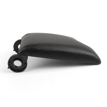 Leather Armrest Center Console Lid Cover For BMW E46 3 Series 98-06 Black USA
