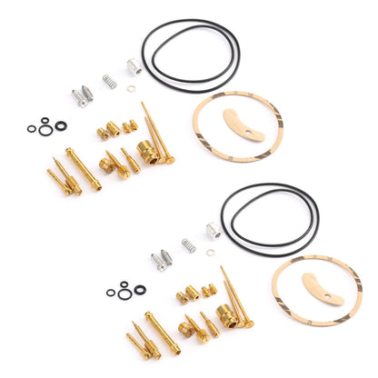 2PCS Carburetor repair kit Replacment For Kawasaki KZ400 KZ400D KZ400S 74 75 76
