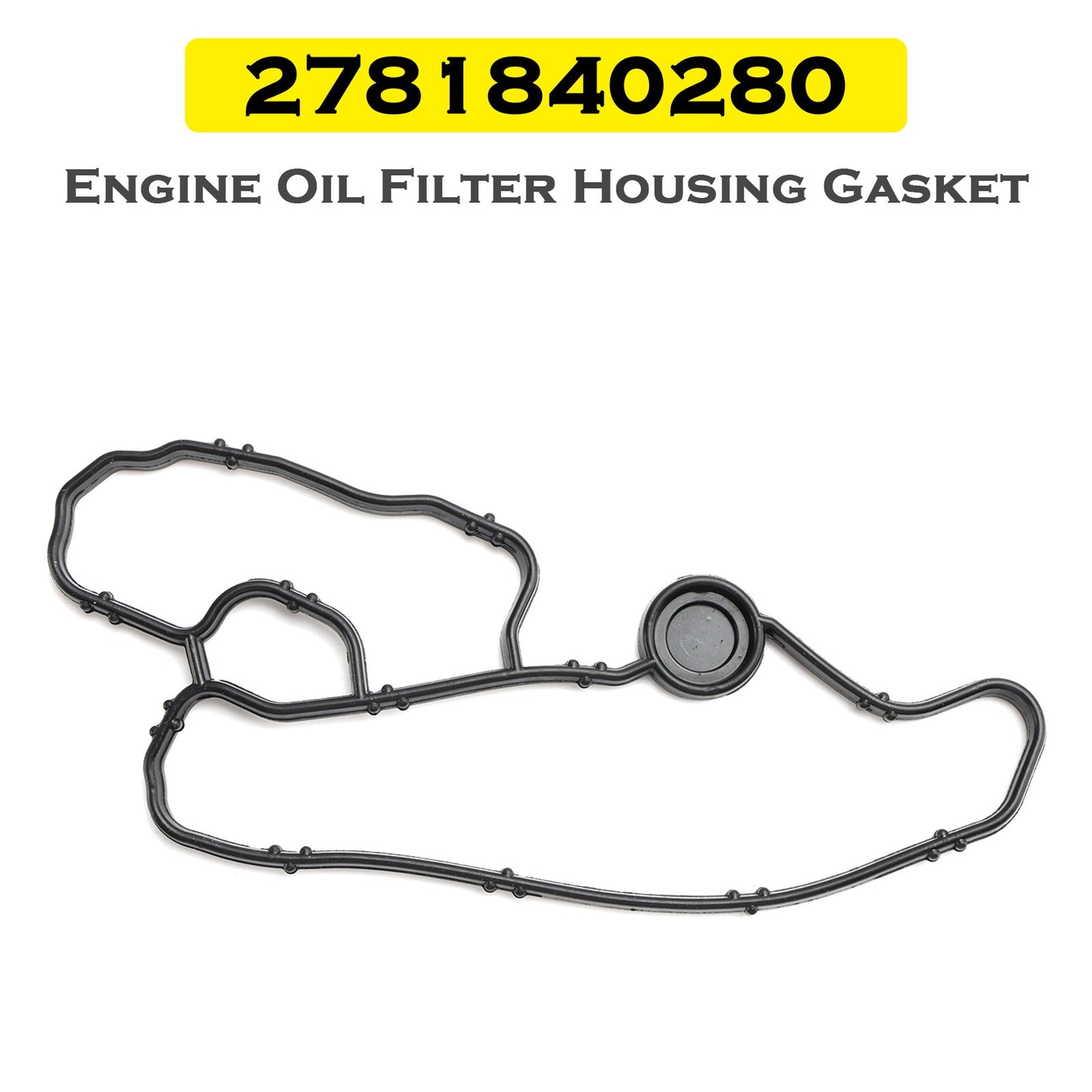 Engine Oil Filter Housing Gasket 2781840280 for Mercedes-Benz M278 V8 2014-2020