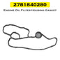 Engine Oil Filter Housing Gasket 2781840280 for Mercedes-Benz M278 V8 2014-2020