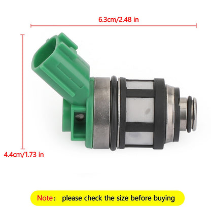 4x New Fuel Injectors For 96-04 Nissan Pickup Frontier Xterra 2.4L