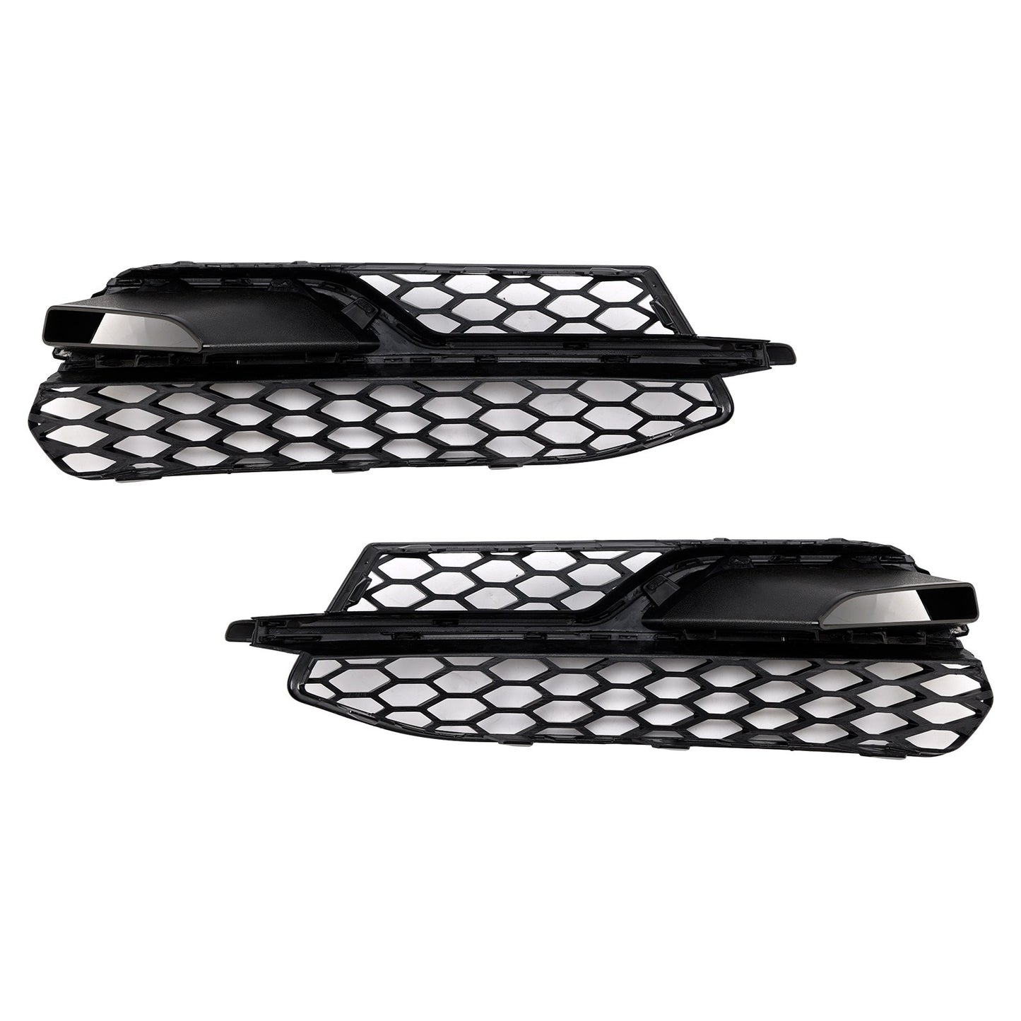 Front Lower Fog Light Cover Grille Grill Fit AUDI A3 S3 S-Line 2013-2016
