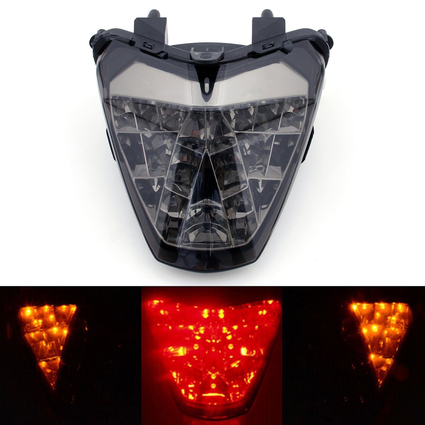 Integrated LED TailLight Turn Signals for Honda CBR250R CBR300R CB300F 2011-2018