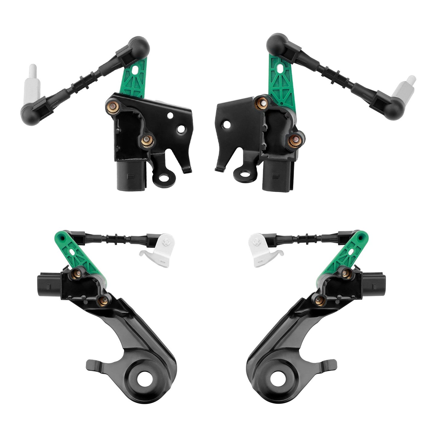4x Front Left Air Suspension Height Level Sensors For 11-18 Audi A6 A7 S6 S7 S8