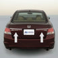 CHROME REAR TRUNK TRIM MOLDING STRIP KIT For HONDA ACCORD