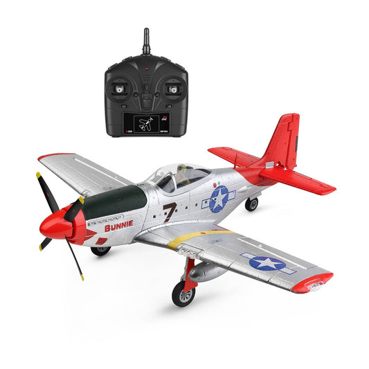 Solid Spare WLtoys XK A280 RC P51 Fighter 4CH Airplane 3D/6G Fixed Wing Brushless Motor Toy