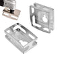 2Pcs Drywall Outlet Slot Cutter Oscillating Tool to Cut in Single Gang Wall Box