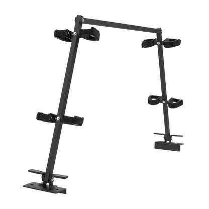 Solid Spare UTV Universal Sporting Clays 4 Gun Holder Bed Rack For Polaris Ranger RZR Can Am