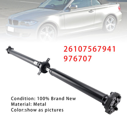 Rear Driveshaft Prop Shaft Assembly 26107567941 For BMW 128i E82 E88 2008-2013