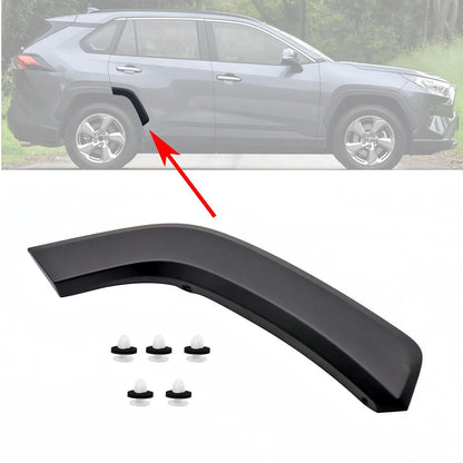 For 2019-2024 Toyota Rav4 Right Rear Door Flare Arch Trim Molding Passenger H