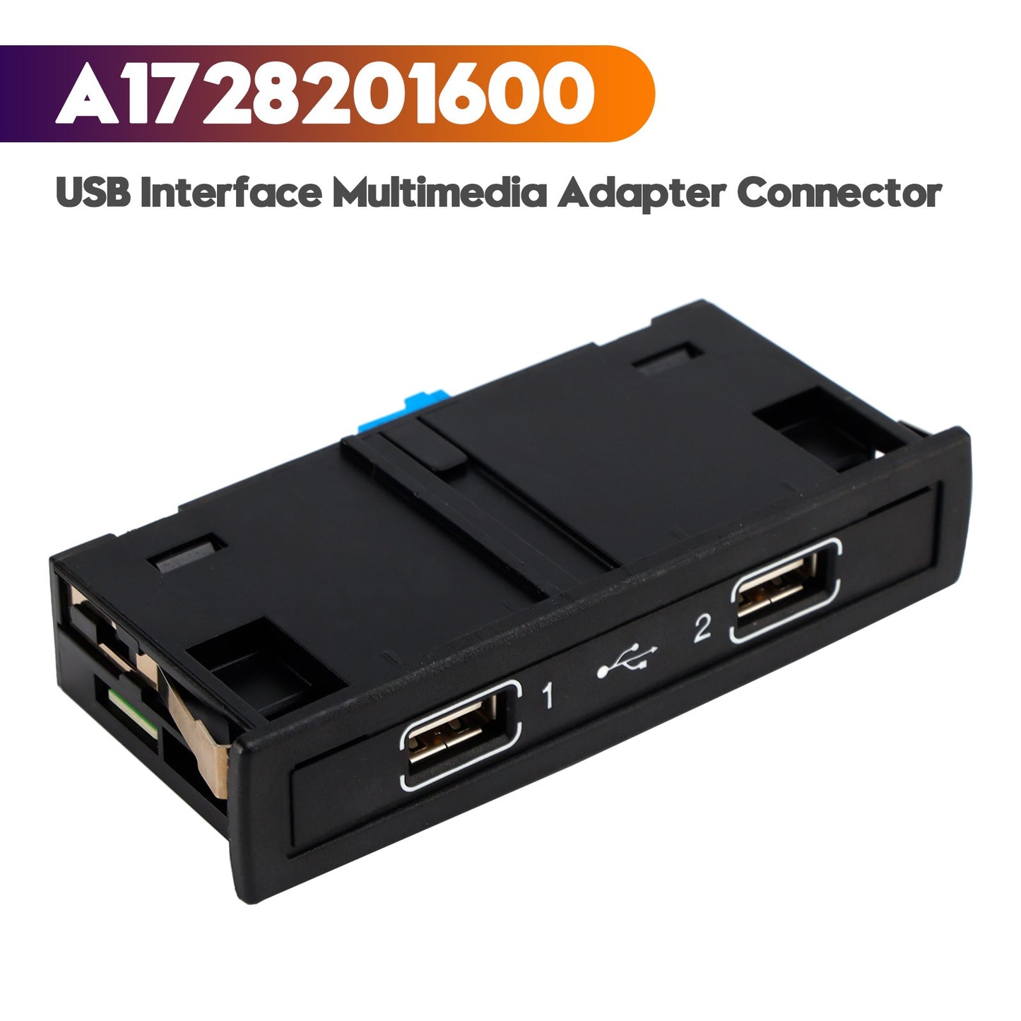 A1728201600 USB Interface Multimedia Adapter Connector for Mercedes-Benz