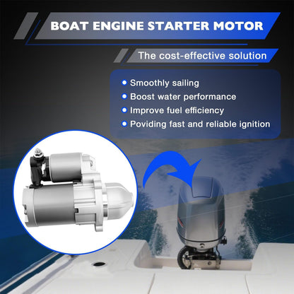 31100-98L10 Boat Outboard Engine Starter Motor For 2017-2024 Suzuki DF70A DF225T