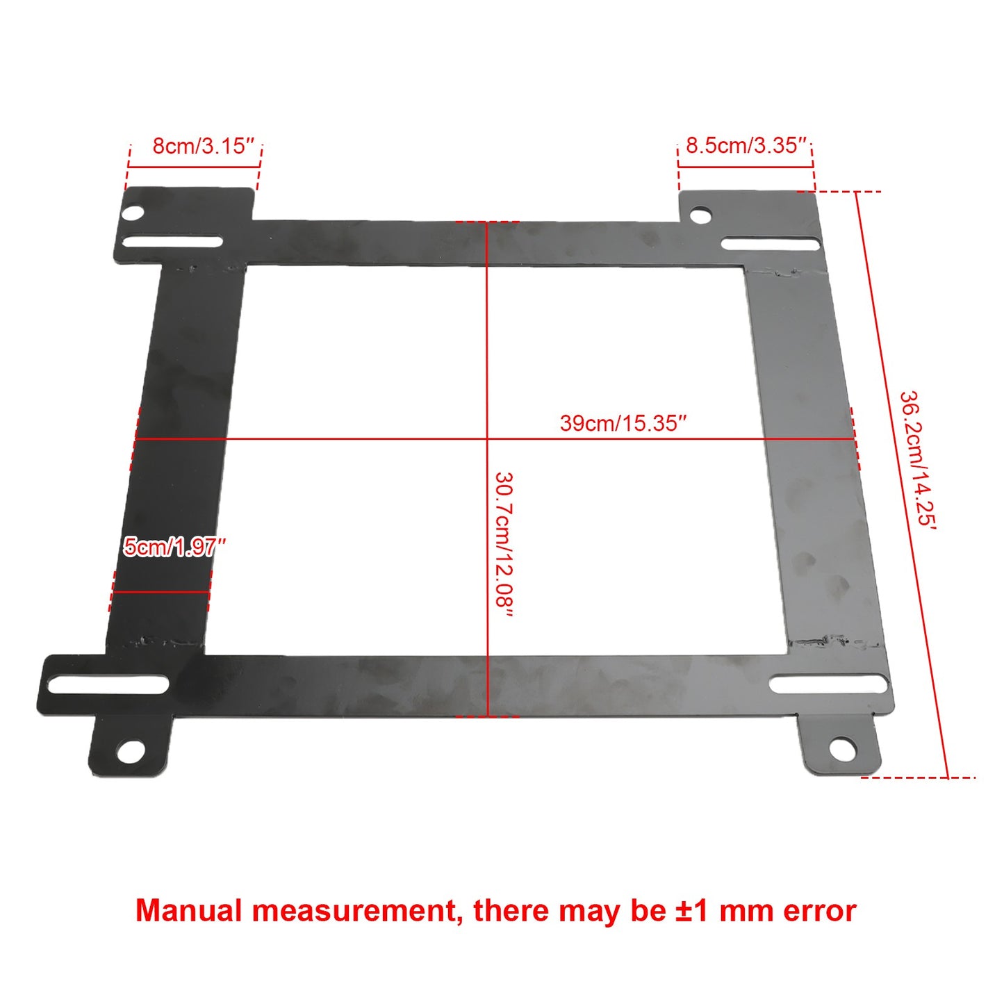 Low Mount Racing Bucket Seat Bracket Adapter For Chevy Firebird Camaro 93-2002