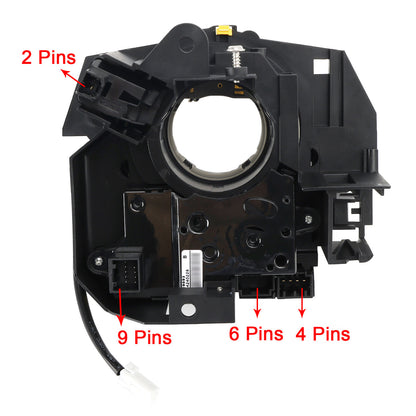 68110740AE Clock Spring with Angle Sensor 9 PINS For Dodge RAM 2013-2020