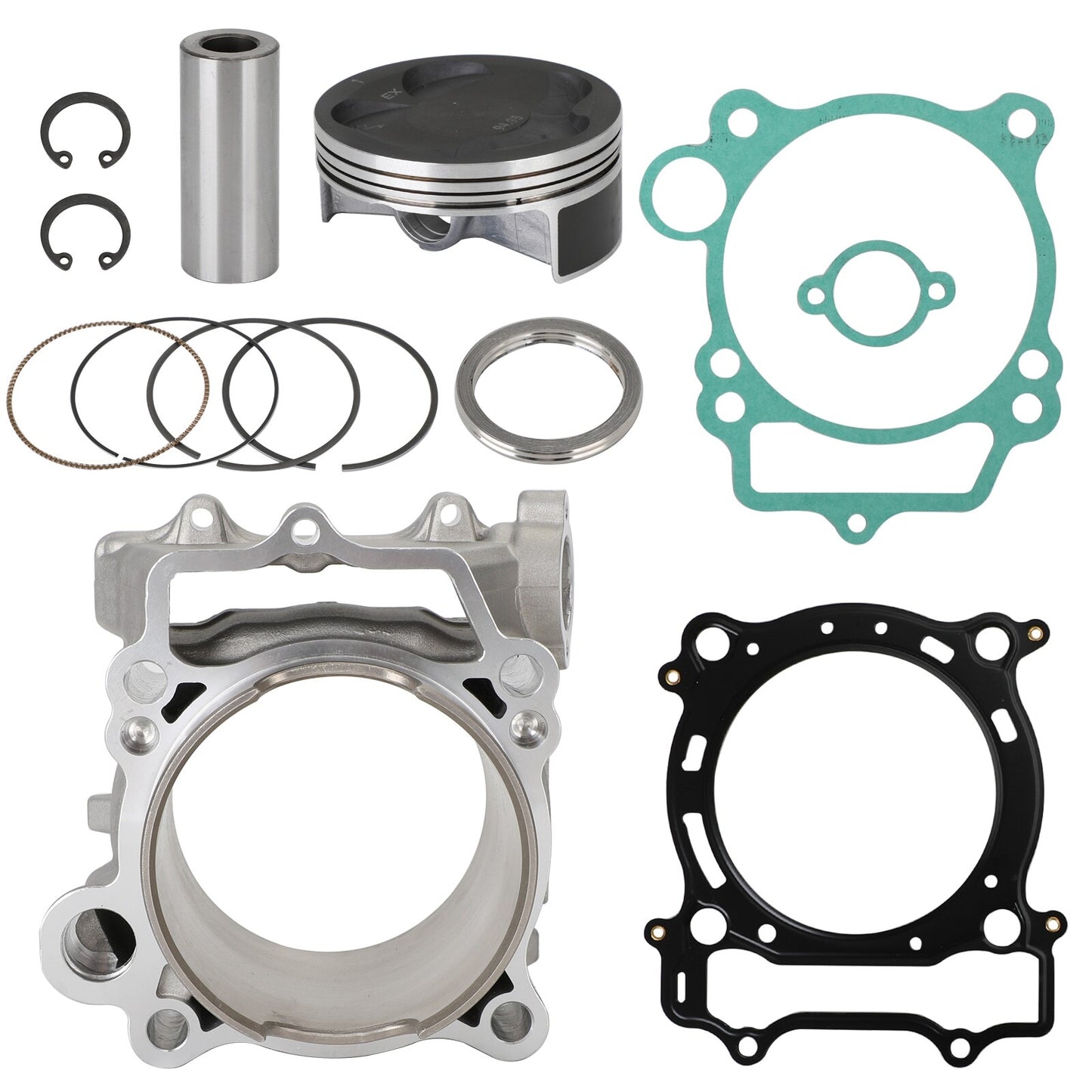 Cylinder Jug Piston Ring Gasket For Yamaha YZ 450 F 2003-2005 WR 450 F 2003-2006