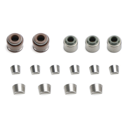 Head Intake & Exhaust Valves Seals Cotters For Yamaha YFZ 450 YFZ450 R 2004-2023