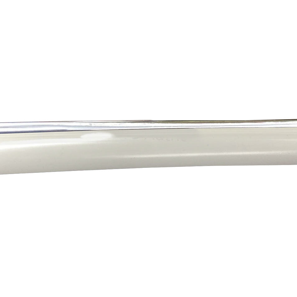 Vintage Style 7/8" White & Chrome Side Body Trim Molding For Chevy Caprice