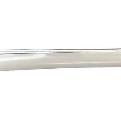 Vintage Style 7/8" White & Chrome Side Body Trim Molding For Chevy Caprice