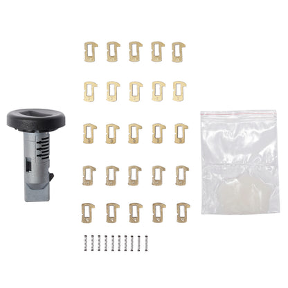Ignition Switch Lock Cylinder & Tumbler Repair Kit For 05-14 Chevy GMC Cadillac