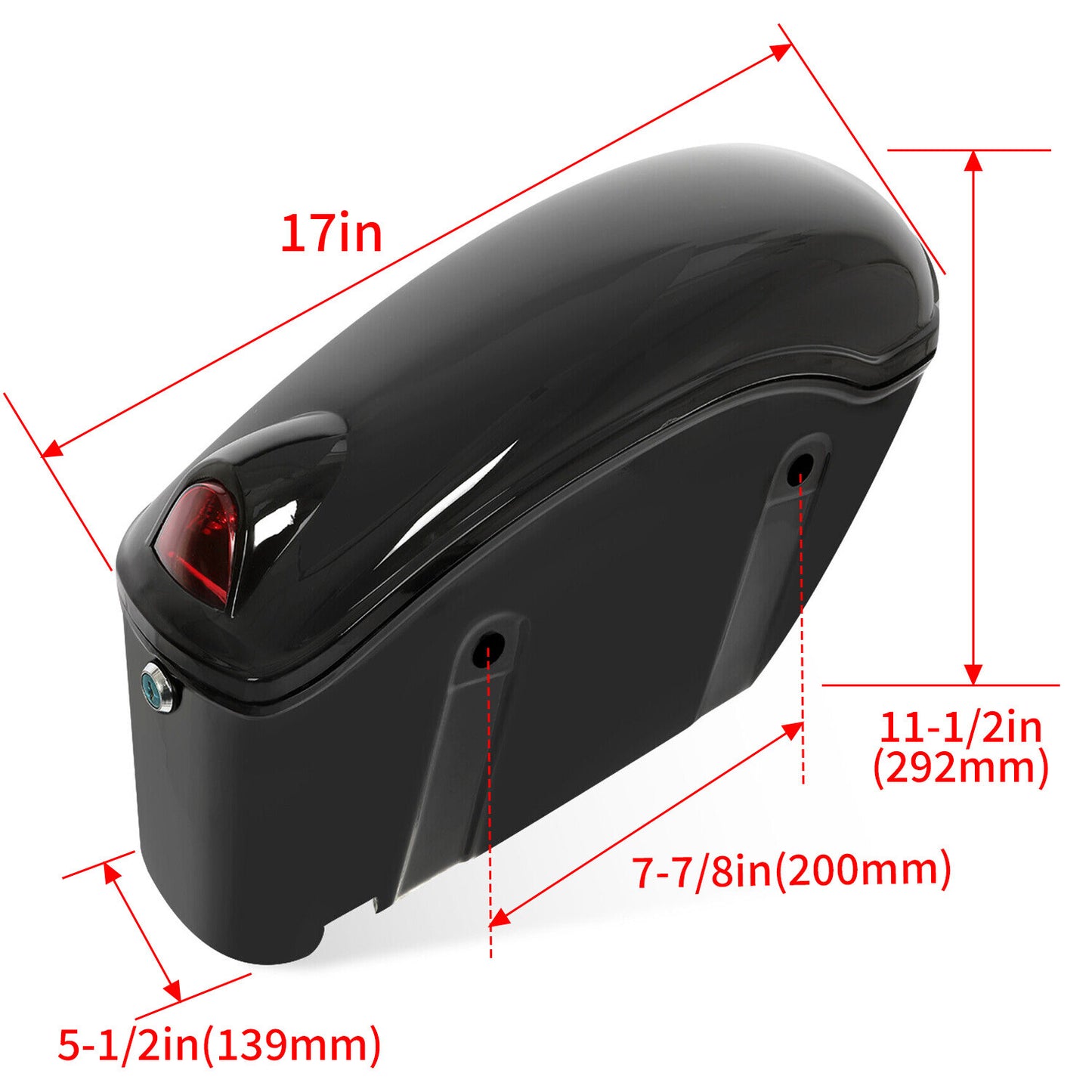 Solid Spare Motorcycle Saddlebags Luggage Trunk Mounting Kits For Yamaha Vstar Vulcan