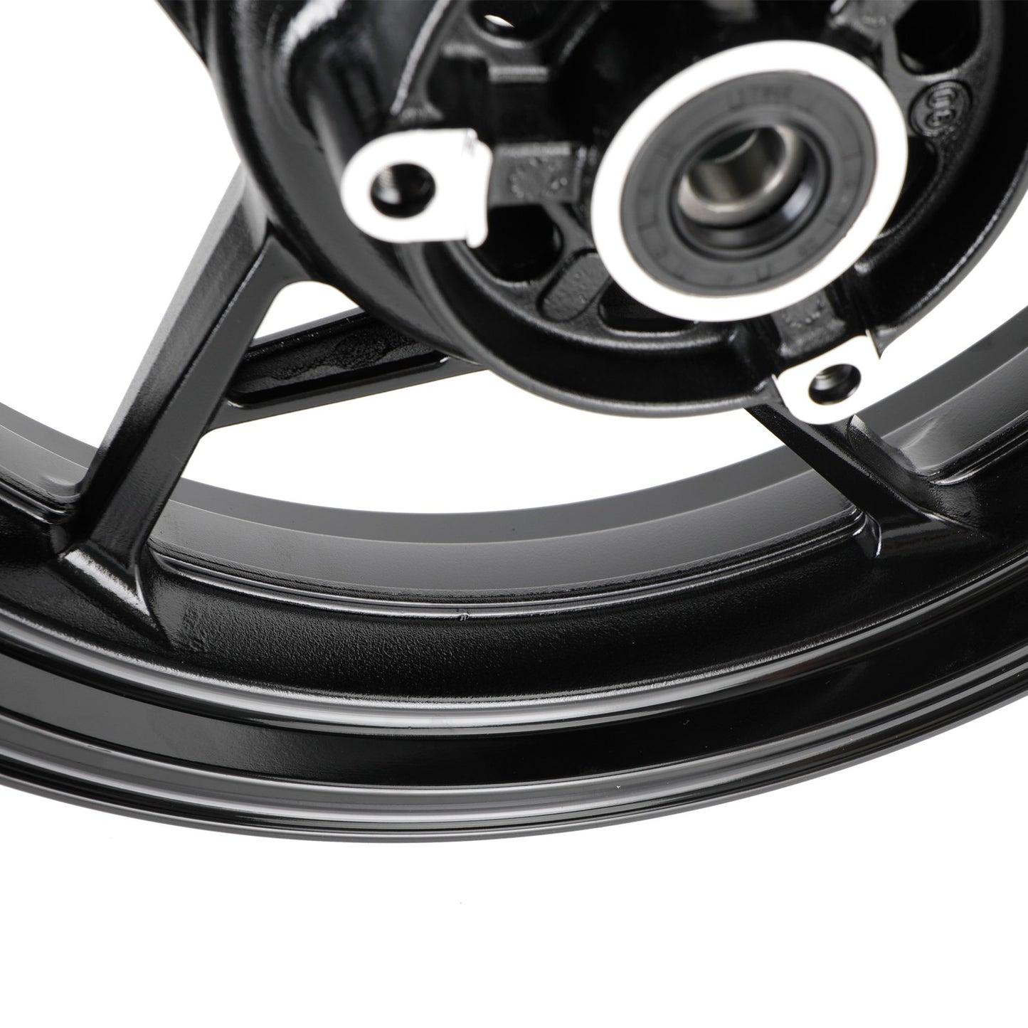 Black Rear Wheel Back Rim For Kawasaki Z400 EX400 Ninja 400 ABS 2018-2023