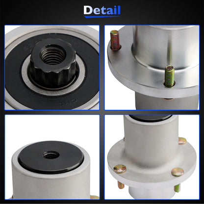 125981 Deck Blade Spindle Fits Hustler Fastrak Raptor SDX SD 48" 54" 60" Mower