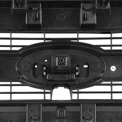 King Ranch Style Front Grille W/Camera Hole Matte Black For Ford F150 2015-2017