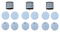Solid Spare 3 EFP HEPA, Foam & Felt Filter Kits for Shark XFFKAZ2000, XHFAZ2000
