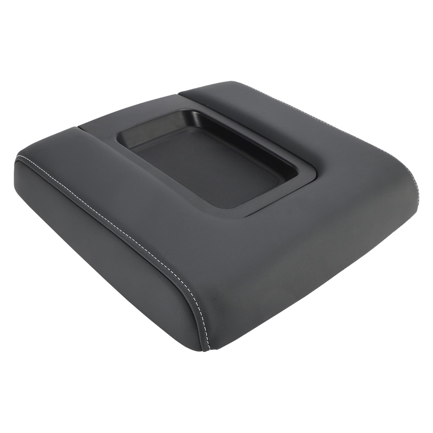 PU Leather Armrest Lid 22881398 For Chevy Silverado 1500 2500 3500 2015-2019