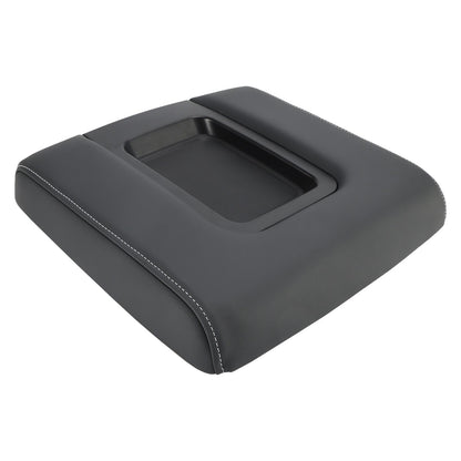 PU Leather Armrest Lid 22881398 For Chevy Silverado 1500 2500 3500 2015-2019