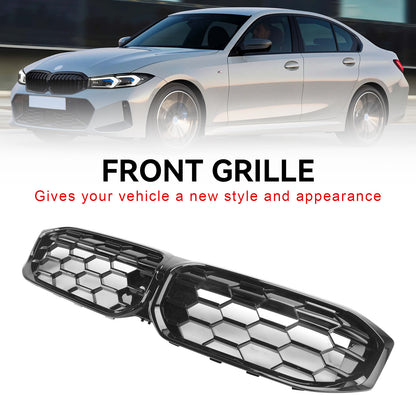 Gloss Black Front Kidney Grill Grille fit BMW G20 320i 330i M340i 2023-2024