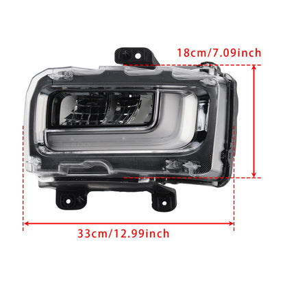 Left LED Front Fog Light Lamp For Ford F150 2024-2025 RL3415A254AC RL3Z15201A