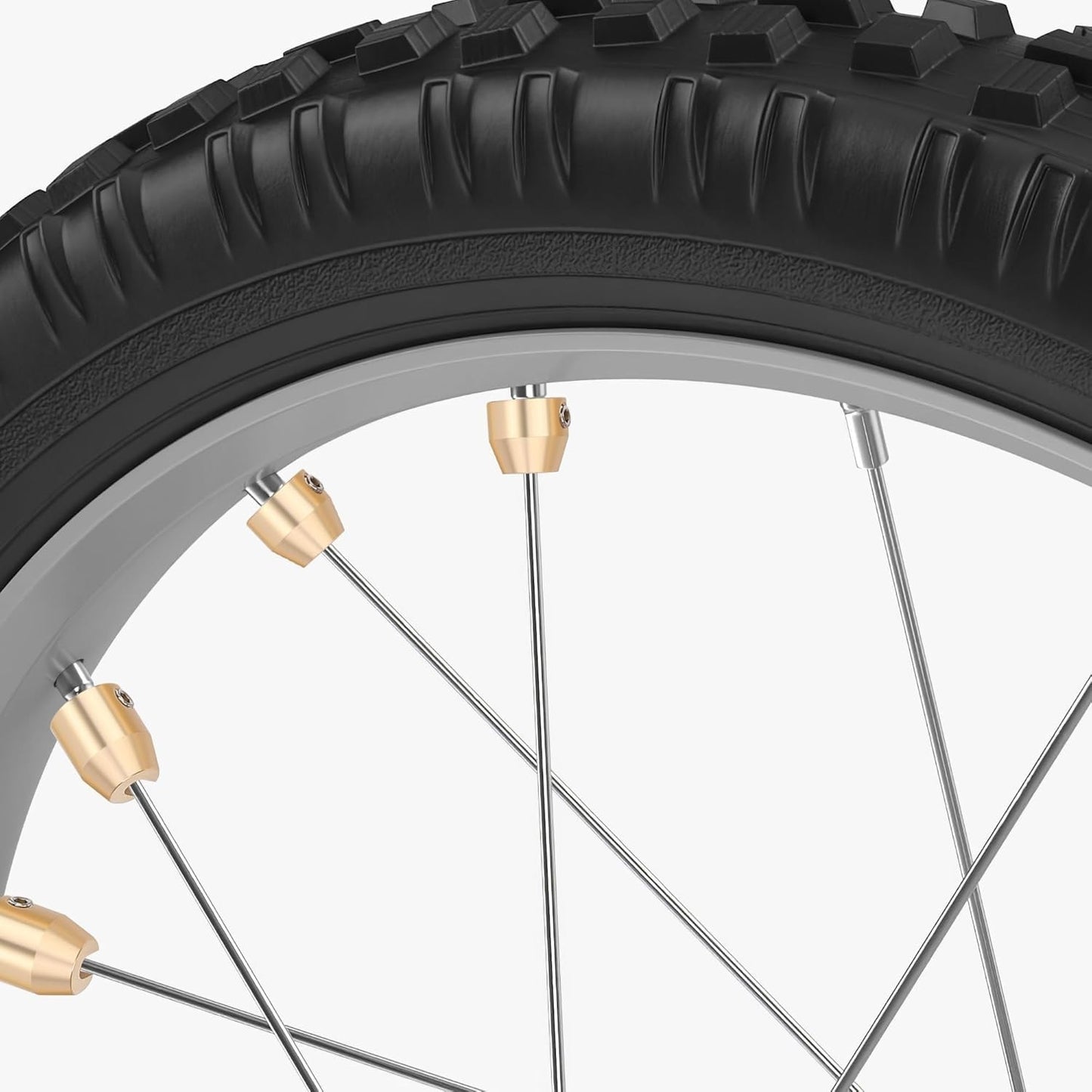 12 Pack Motorcycle Brass Wheel Tire Spoke Balancing Weights Set 1/4 to 1-1/2 oz