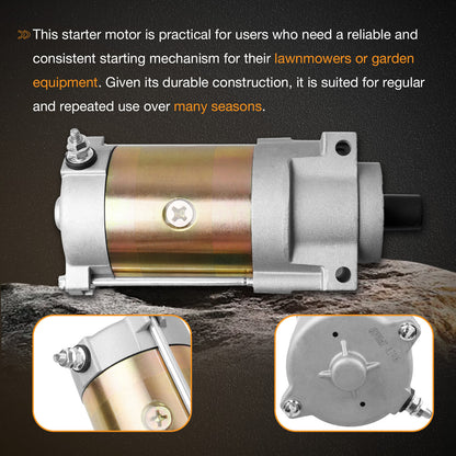 Electric Starter Motor Fit for MTD Cub Cadet 679cc Engines 4Q78HU 8Q78HU 8Q78HUA