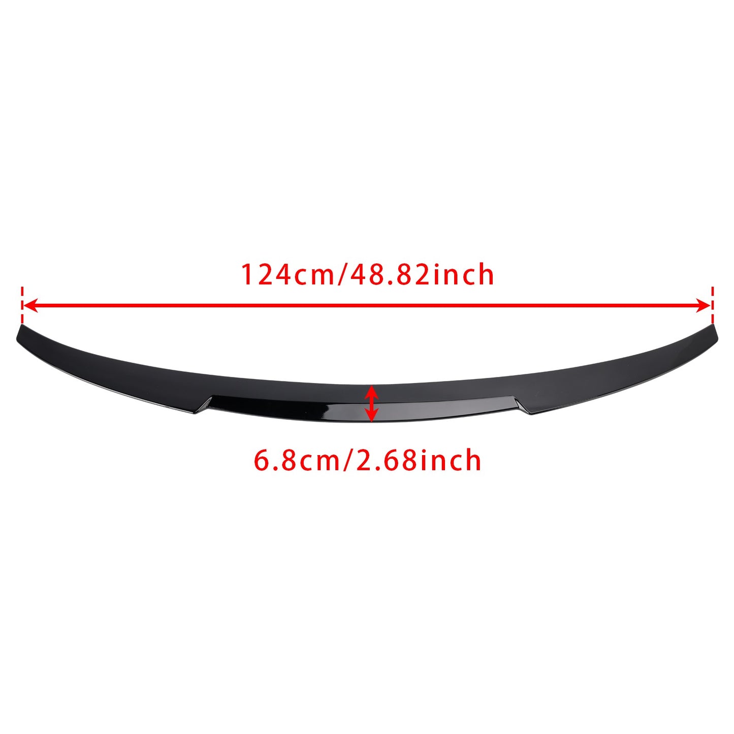 Gloss Black Rear Boot Spoiler For BMW 4 Series G26 Gran Coupe 21-25 M4 Style