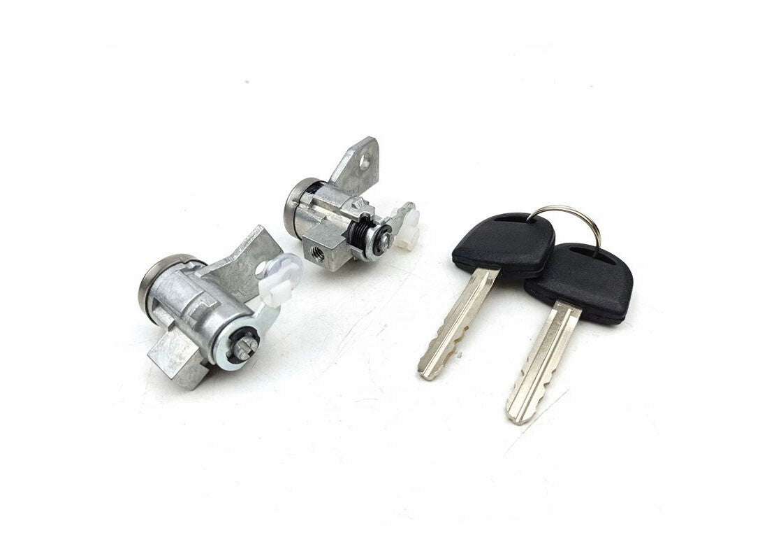 For GMC Chevy Chevrolet Hummer Door Lock Cylinder Pair with Keys 89022371 USA