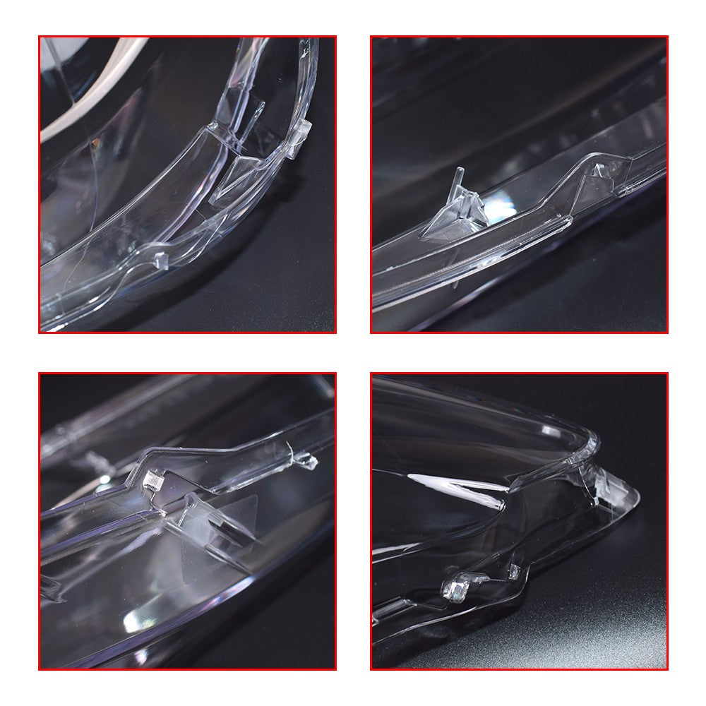 For 2016-2019 BMW 7 Series G11 G12 Headlight Lens Clear Cover Lamp shade A Pair