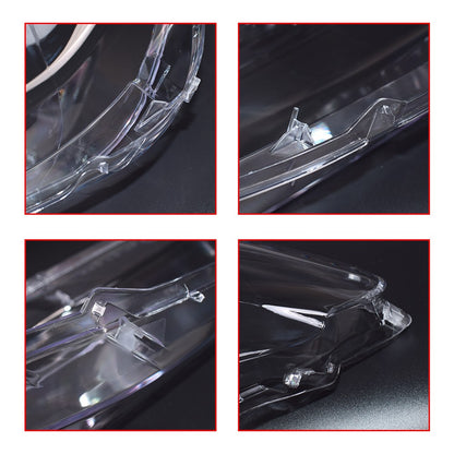 For 2016-2019 BMW 7 Series G11 G12 Headlight Lens Clear Cover Lamp shade A Pair