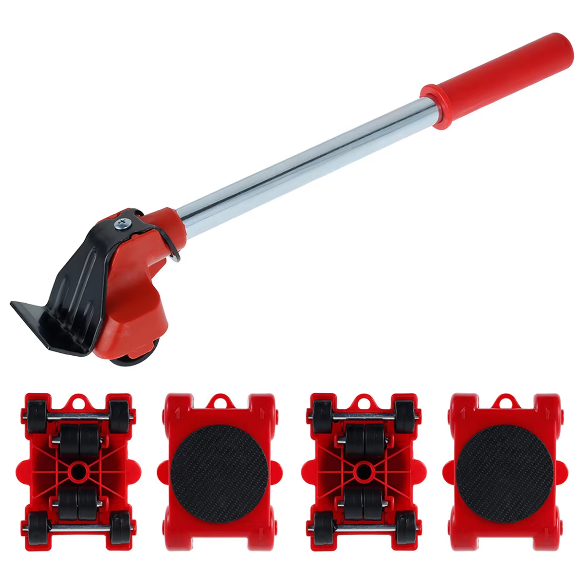 5Pcs Heavy Furniture Lifter Lifting Easy Moving Slider Mover Tool Set Removal