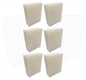 Solid Spare EFP Humidifier Filter Wicks for Bionaire 900, 900cs, 900-cs - 6 Pack