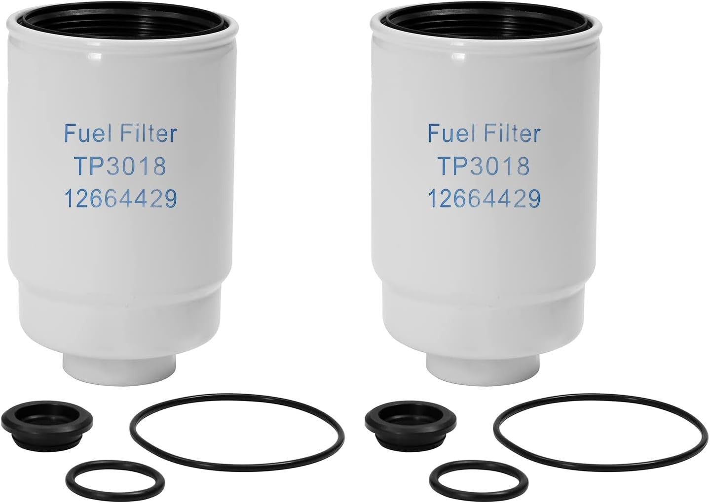 6.6L Duramax Engine Fuel Filter Kit For 01-16 Chevy Silverado GMC Sierra TP3018