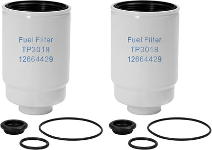6.6L Duramax Engine Fuel Filter Kit For 01-16 Chevy Silverado GMC Sierra TP3018
