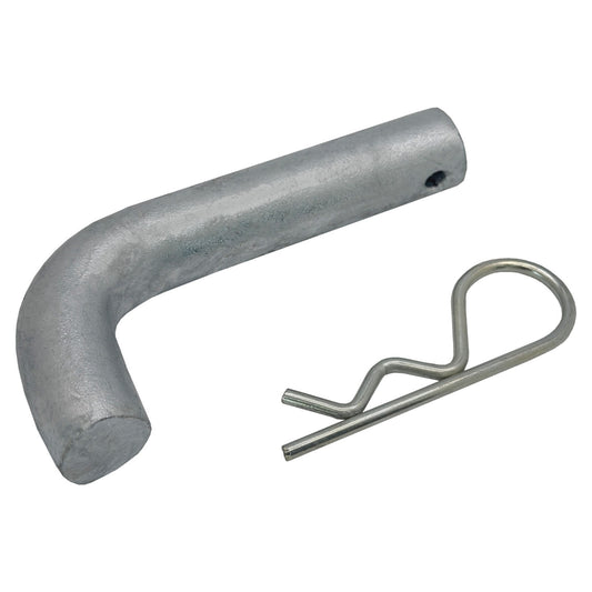 Solid Spare Floating Dock Hinge Connector Pin 3-1/4" x 3/4" Heavy-Duty Galvanized Steel