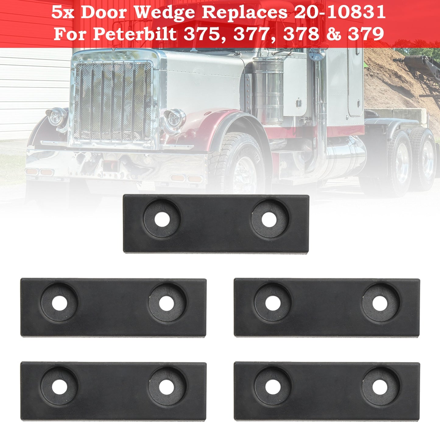 ??5x Door Wedge Replaces 20-10831 For Peterbilt 375 377 378 379 Trucks Trailers