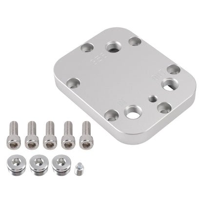 3 Ports PTO Cooler Cover 1/8 NPT For Ram 1/8 NPT 1500 2500 3500 4000 4500 G56
