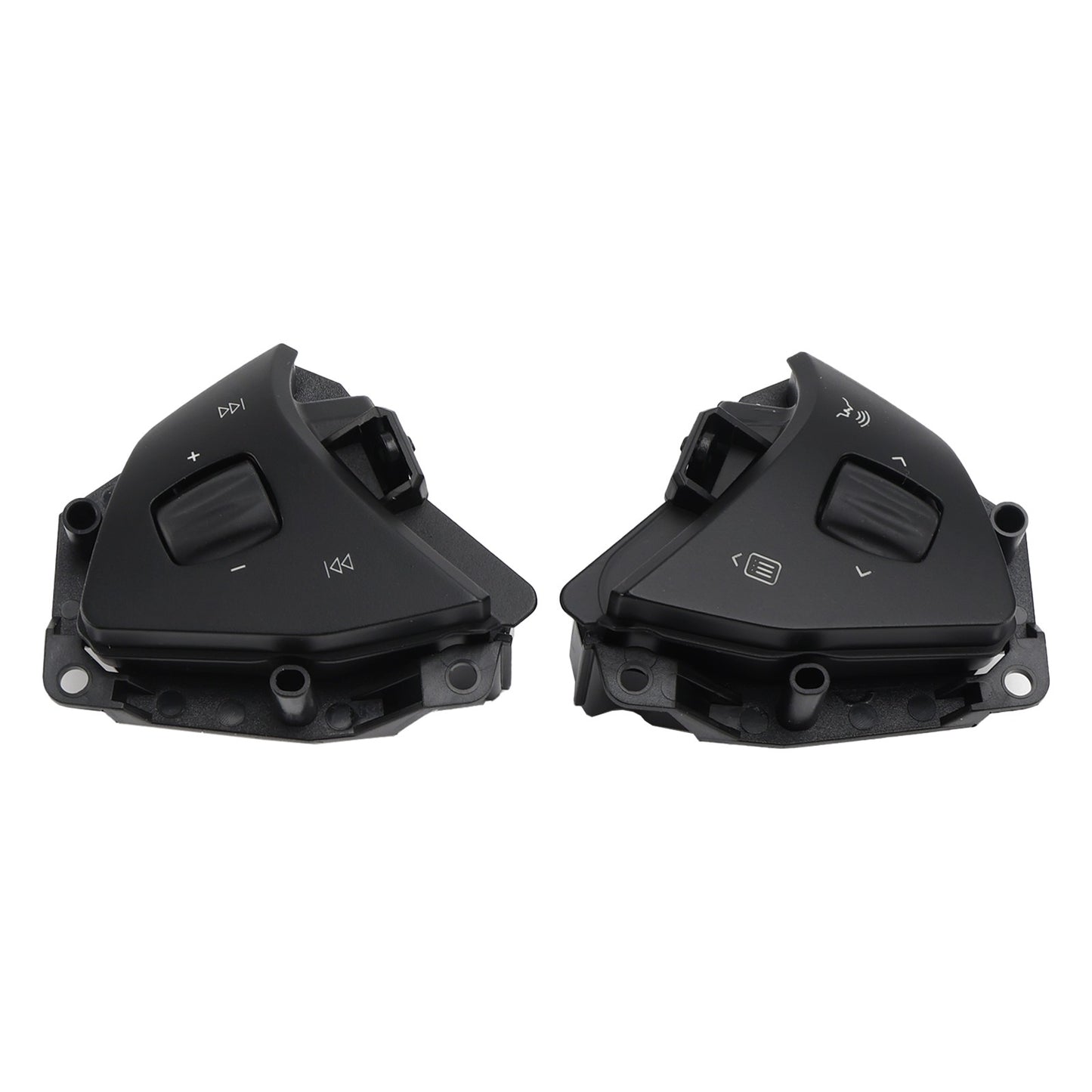 Left+Right Steering Wheel Audio Voice Control Button For Tesla Model S X 16-20