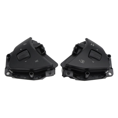 Left+Right Steering Wheel Audio Voice Control Button For Tesla Model S X 16-20