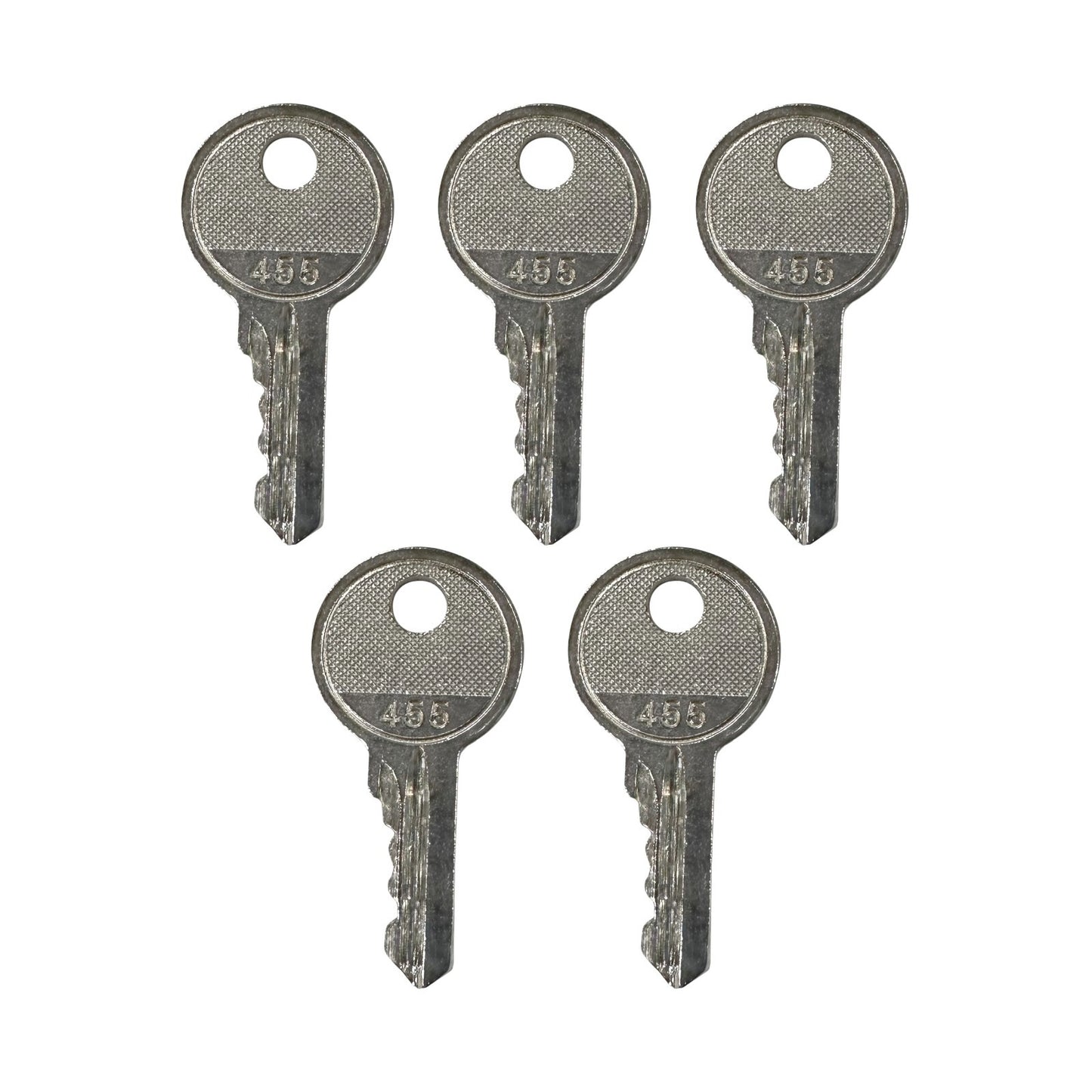 (5) Ignition Keys For Genie, Skyjack, Snorkel, JLG Hi Lifts -  104466