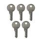 (5) Ignition Keys For Genie, Skyjack, Snorkel, JLG Hi Lifts -  104466