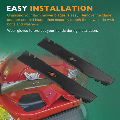 4x 120-9500-03 Lawn Mower Mulching Blades For Toro Exmark ECKA30 22205TE 20120